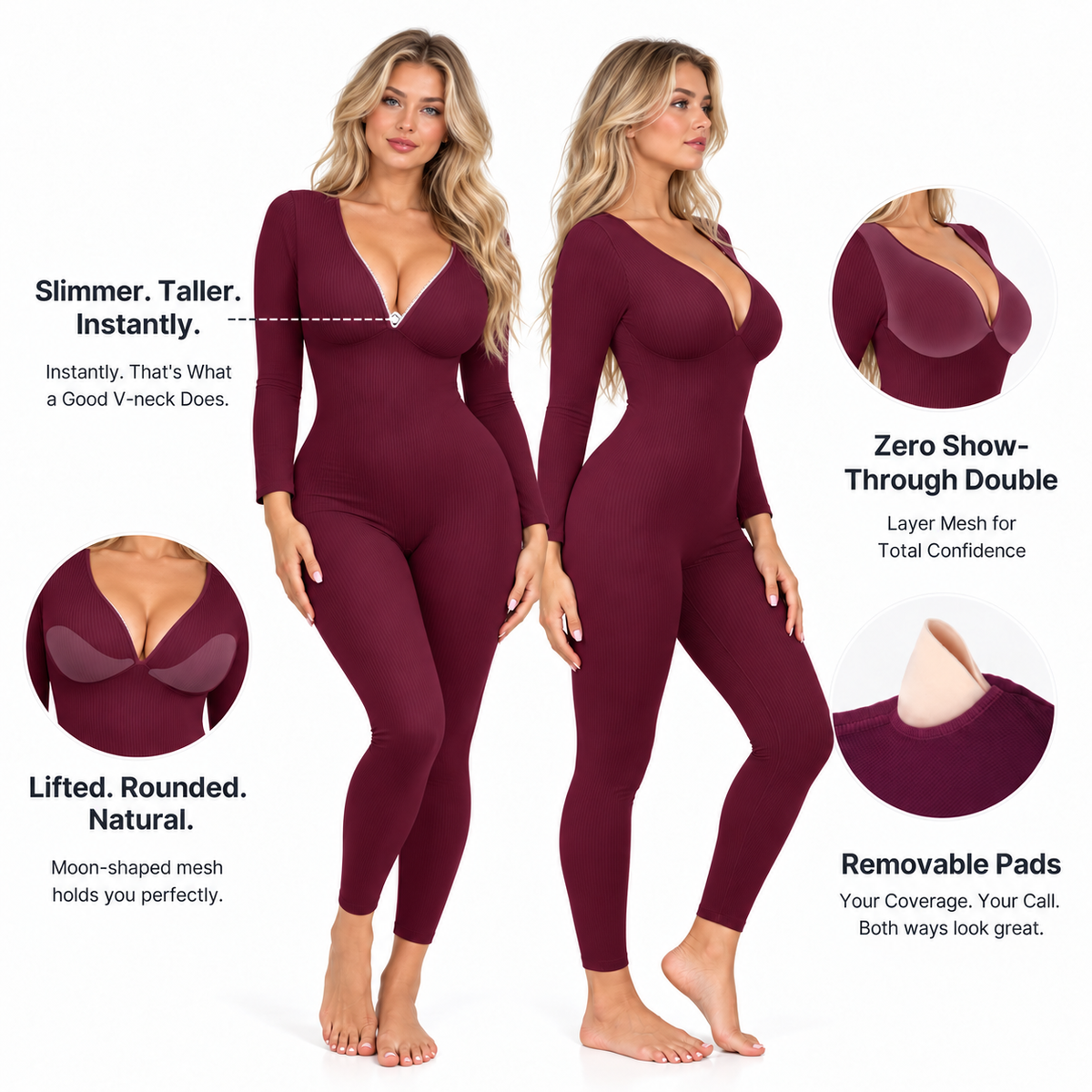 Avoura™ Contour Sculpt Jumpsuit